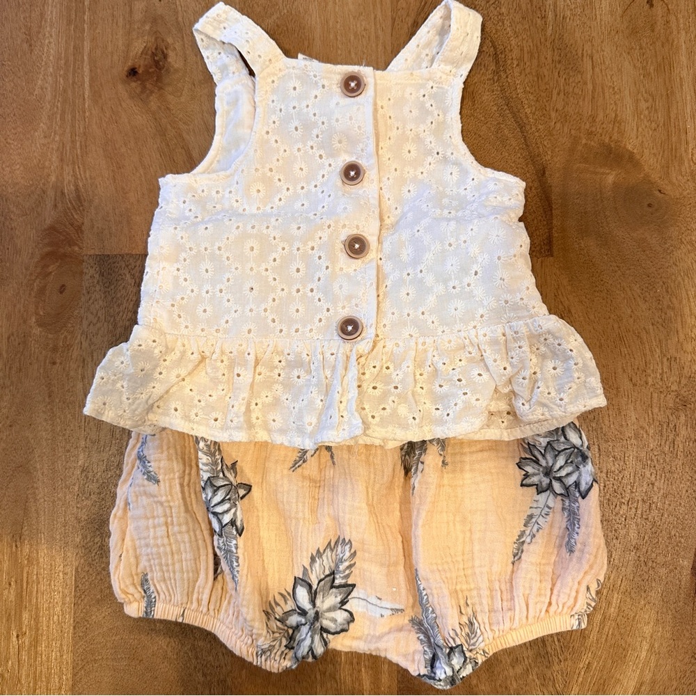 Jessica Simpson 24mo Eyelet Short Set